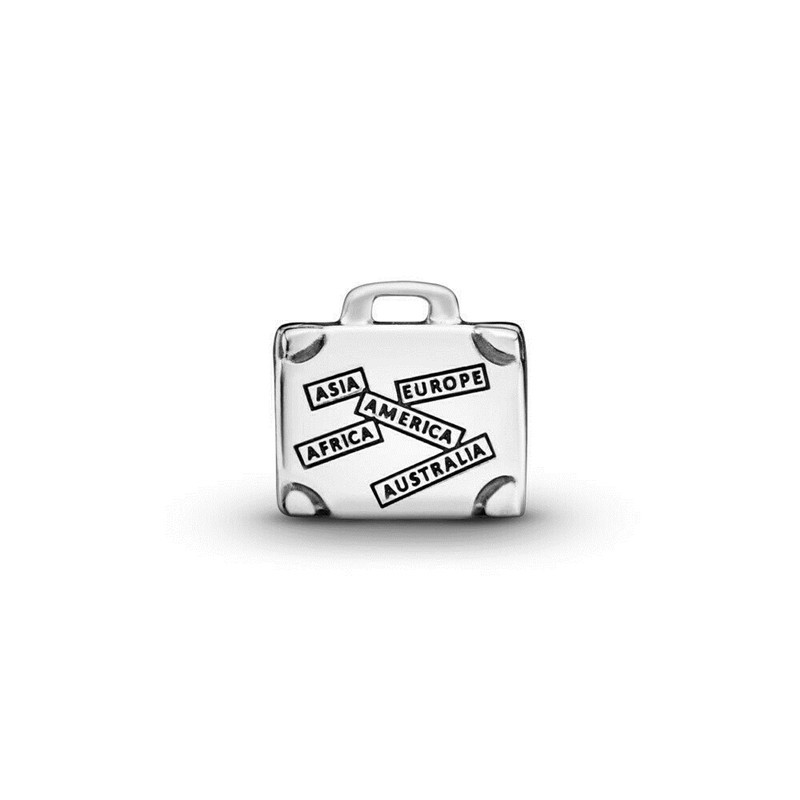 Pandora I LOVE TO TRAVEL SUITCASE LIMITED EDITION SILVER CHARM