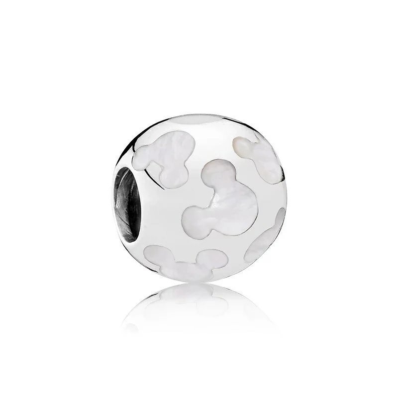 AUTHENIC Pandora  Pearlescent Mickey Silhouettes