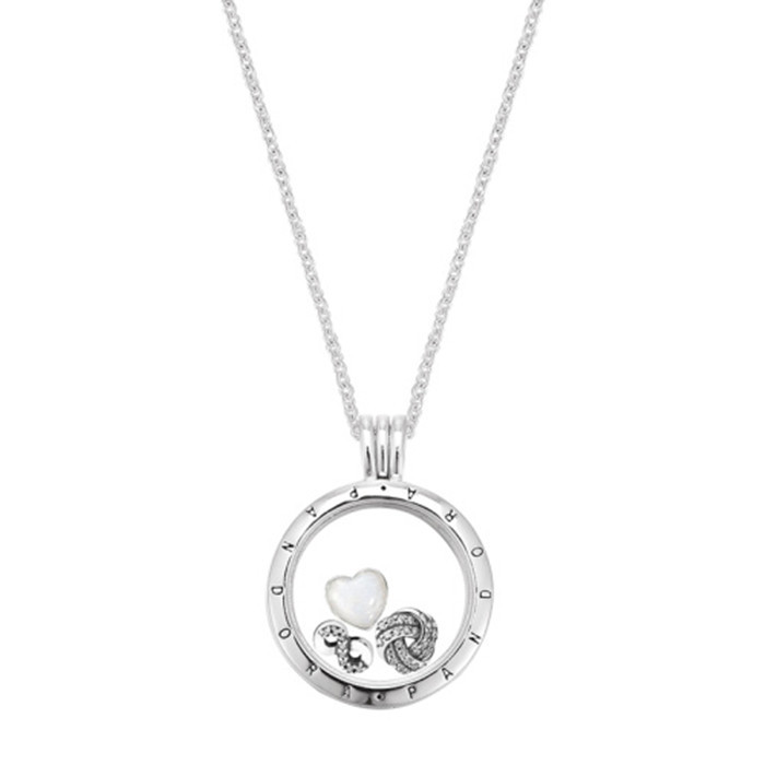 Pandora Petite Memories Large Locket Necklace -60CM