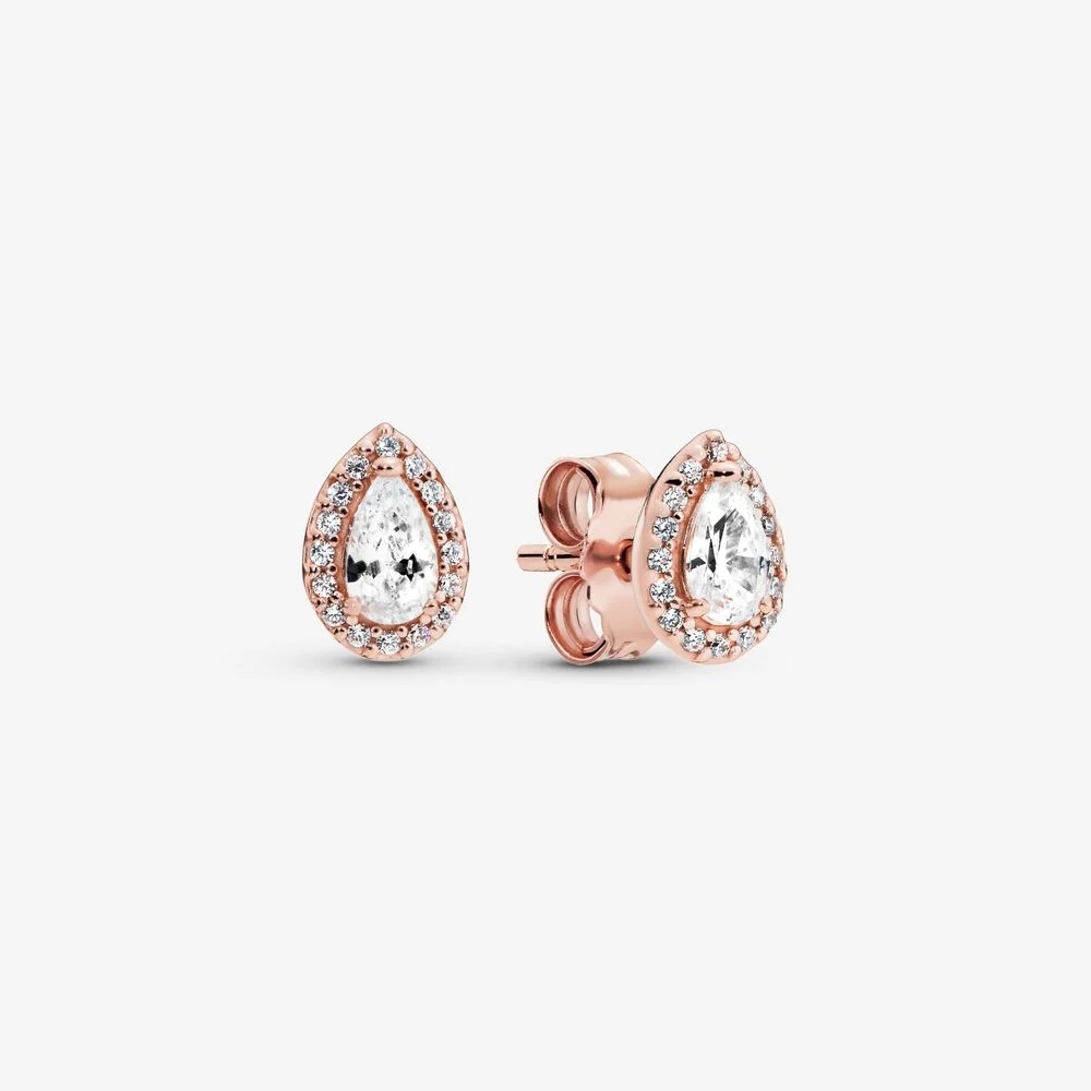 Pandora Rose Radiant Teardrops Earrings