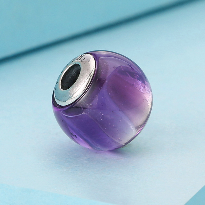 FAITH New ESSENCE COLLECTION Pandora Purple Synt. AMETHYST Charm