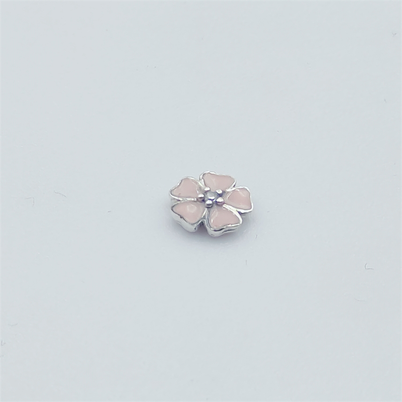 Pandora Pink Cherry Blossom Petite Floating locket Charm