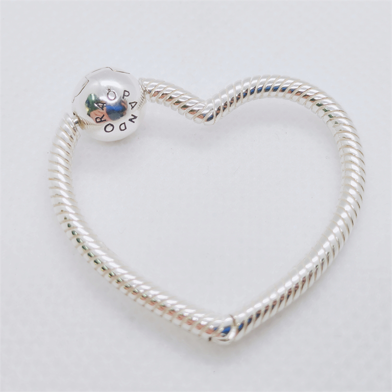 PANDORA 925 Ale Moments Heart Charm Holder
