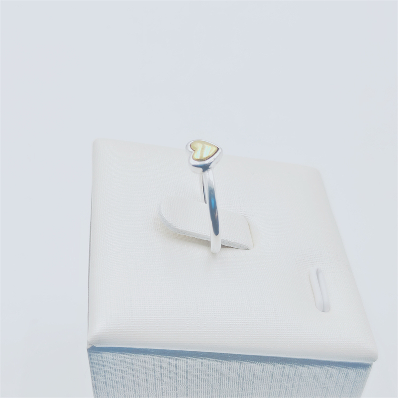 Pandora Domed Golden Heart Ring S925 ALE Size