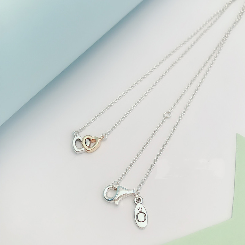PANDORA United in Love Necklace - -45 NEW