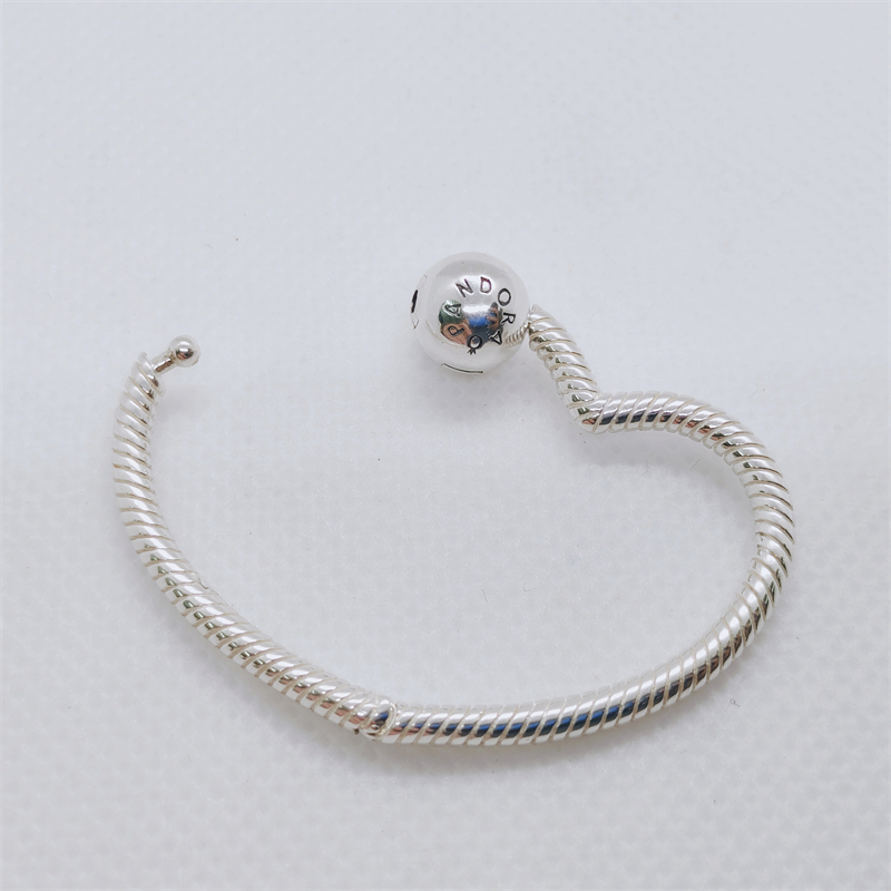 PANDORA 925 Ale Moments Heart Charm Holder