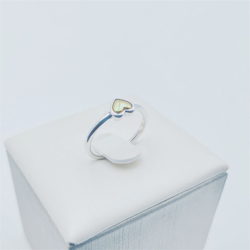 Pandora Domed Golden Heart Ring S925 ALE Size
