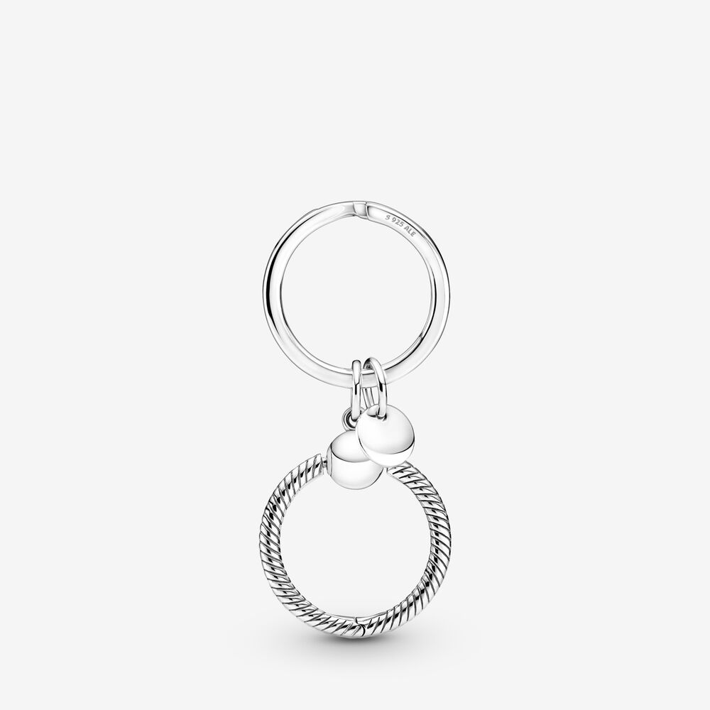 925 Ale PANDORA Moments Charm Key Ring Holde