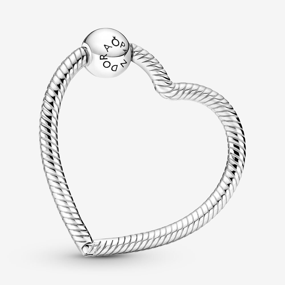 PANDORA 925 Ale Moments Heart Charm Holder