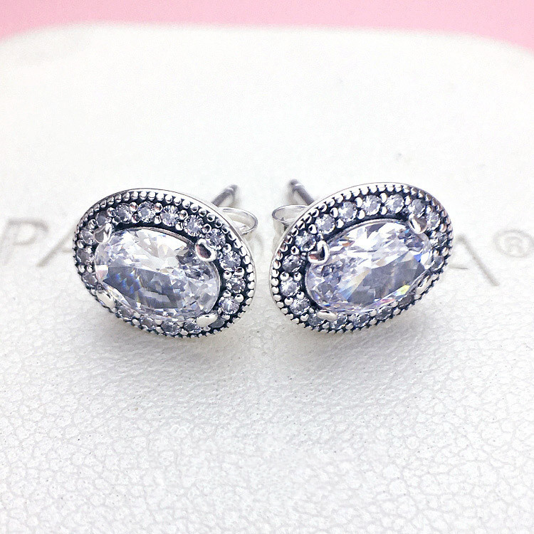 Pandora Vintage Elegance Stud Earrings - S925 ALE
