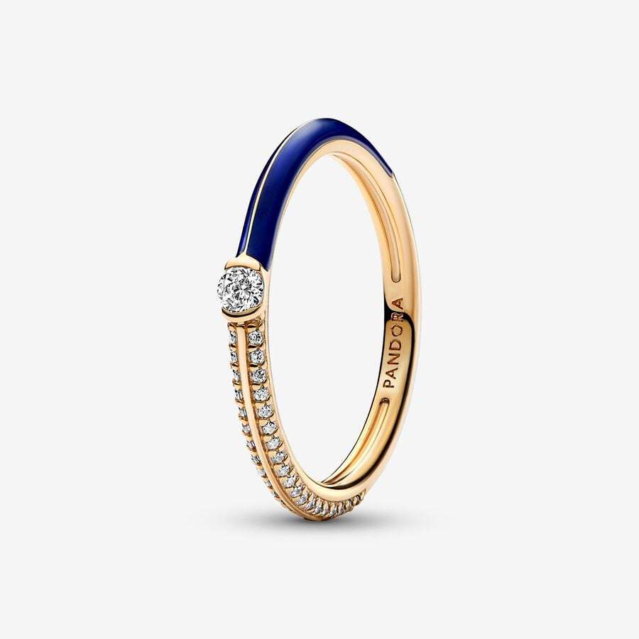 Pandora ME Ring Three Cmbination Finger Set Gold