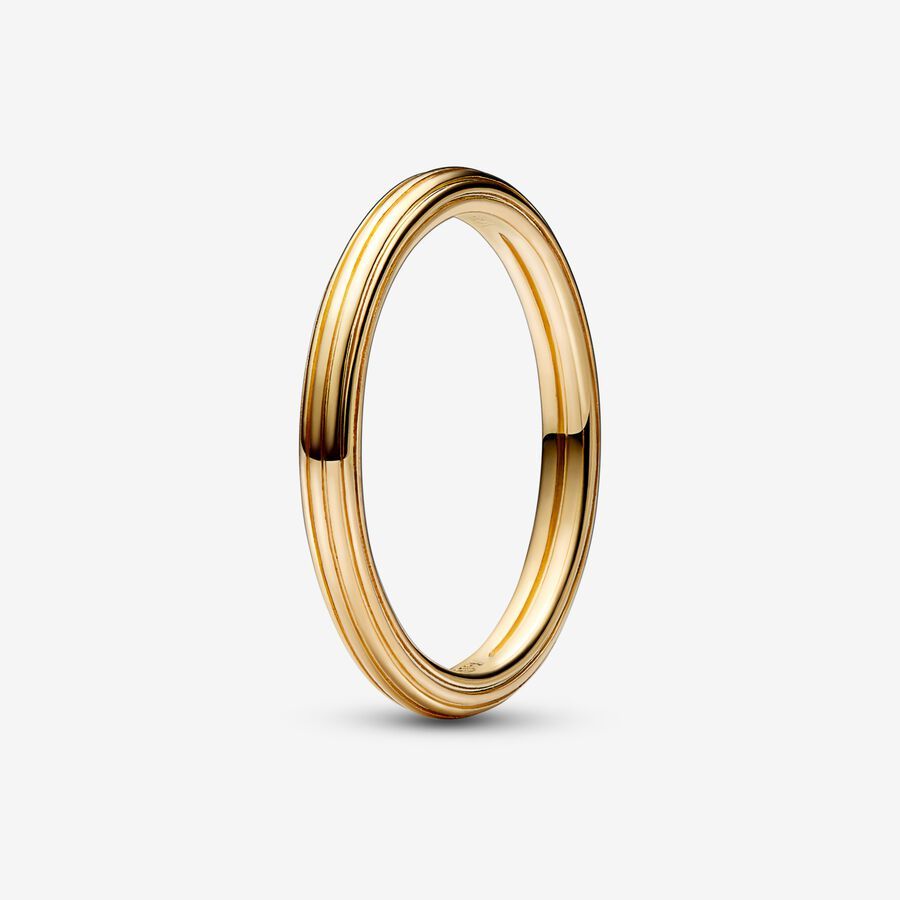 Pandora ME Ring Three Cmbination Finger Set Gold