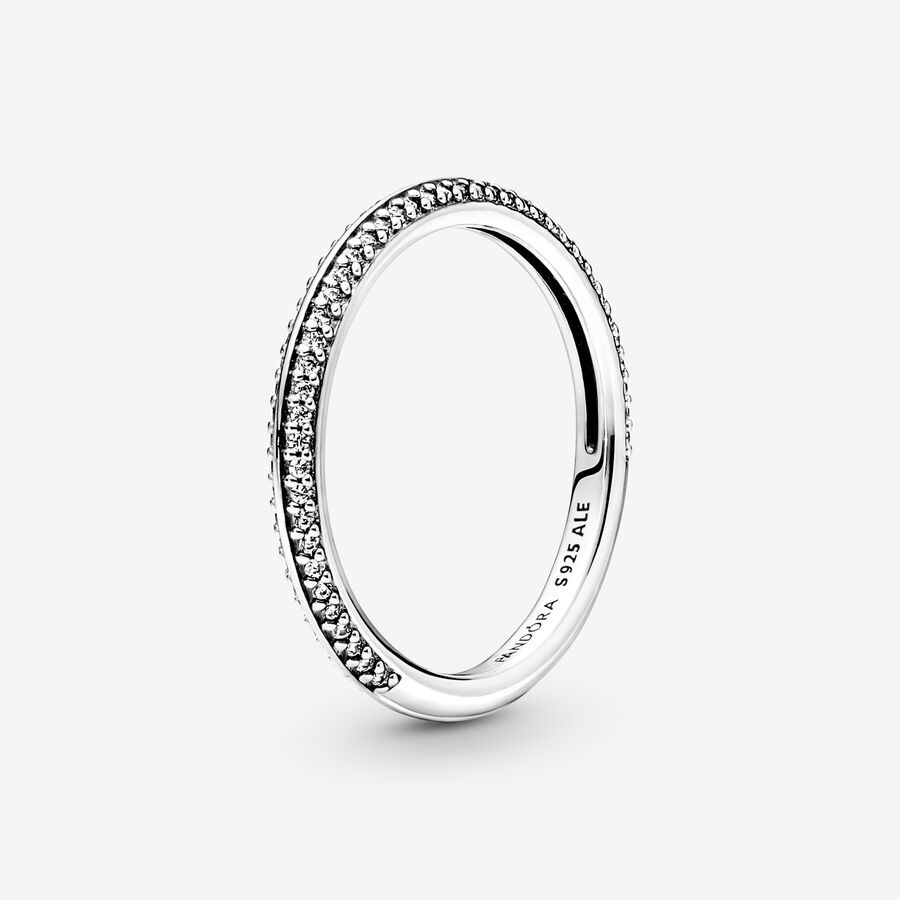 Pandora 925 Sterling Silver ME Ring Set Silve