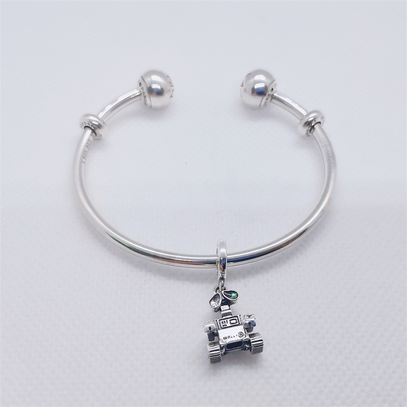 Pandora S925 Silver Open Shooting Star Bangle Pendant