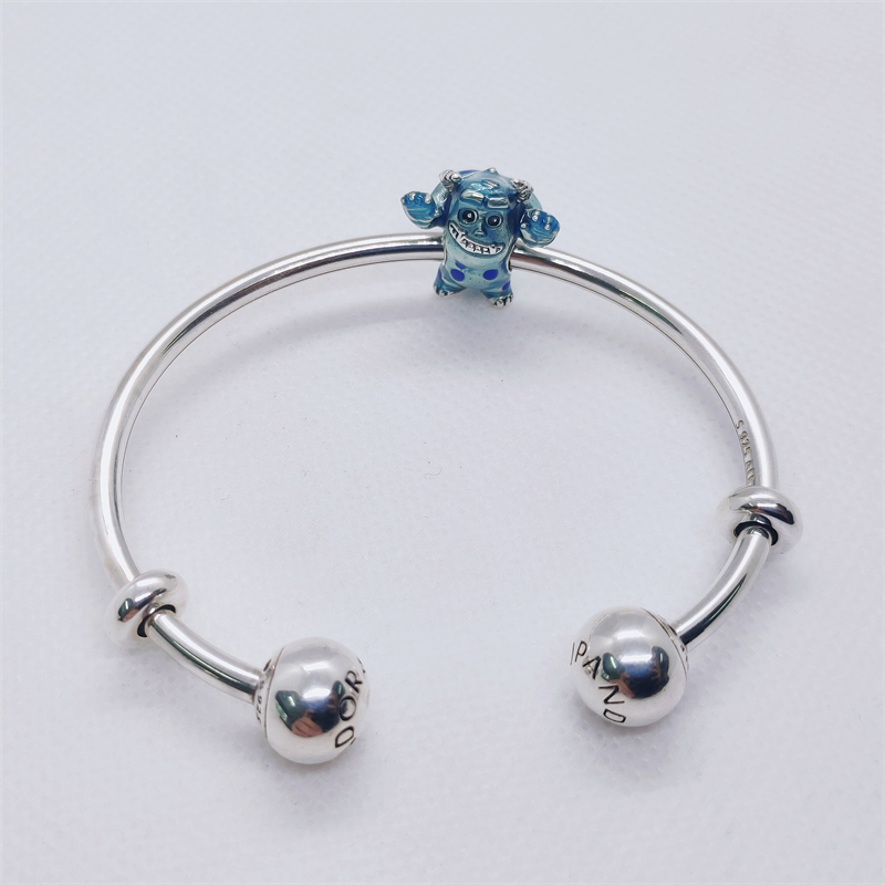 Pandora Silver Open Shooting Star Bangle Pendant