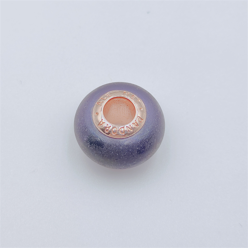 Mattes Violettes Murano-Glass PANDORA Charm