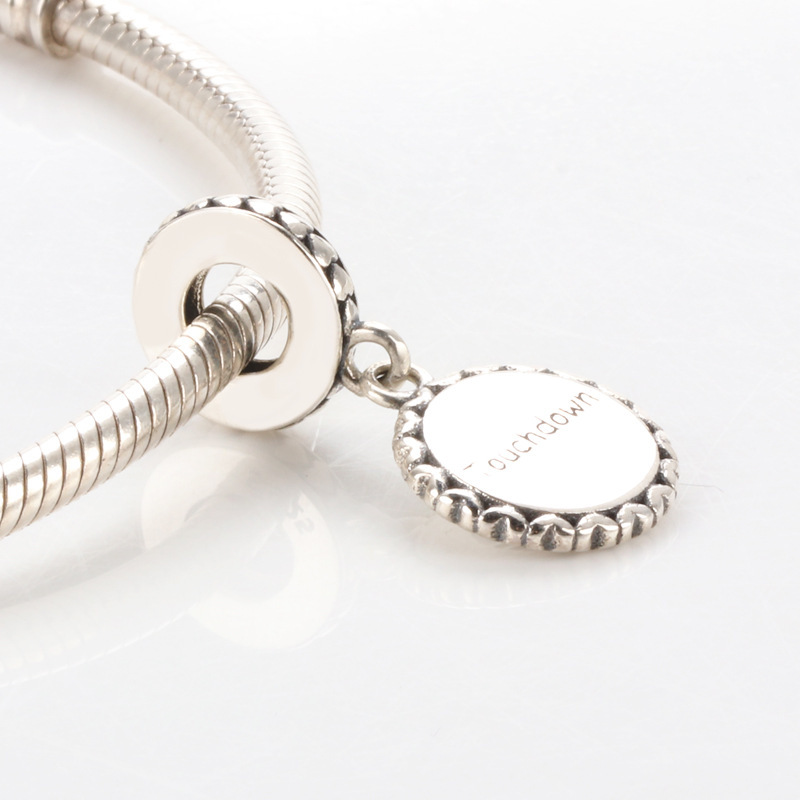 Pandora Charm Football Sterling Silver Dangle
