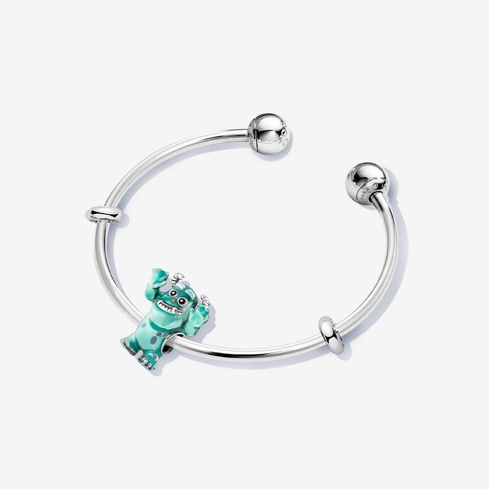 Pandora Silver Open Shooting Star Bangle Pendant