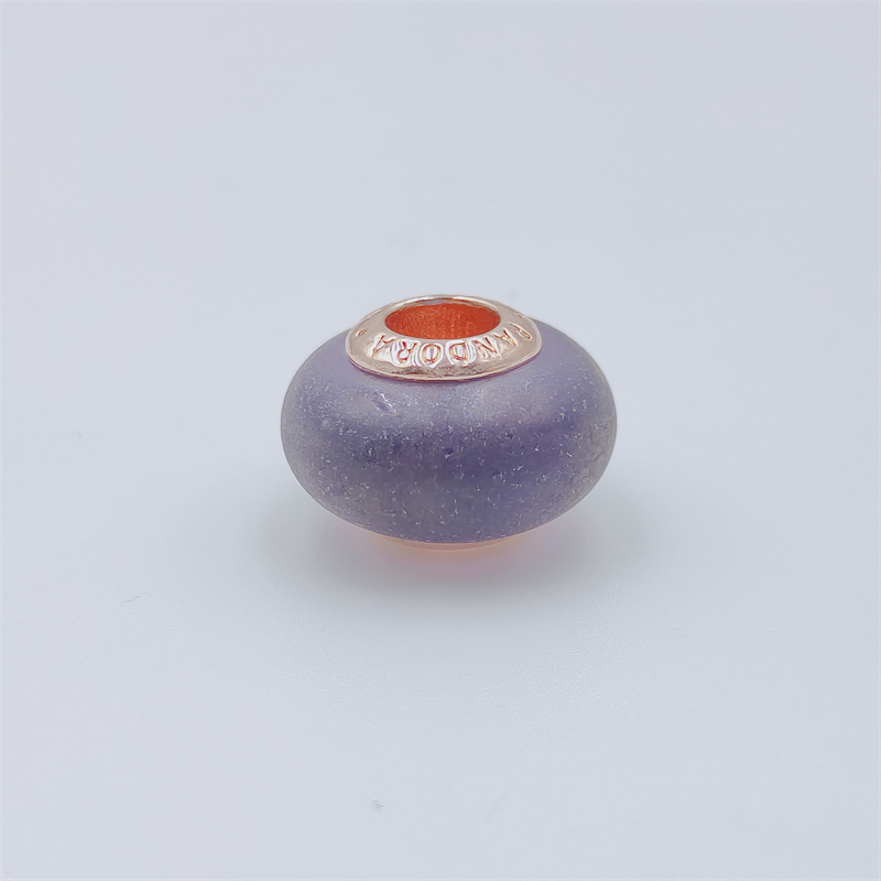 Mattes Violettes Murano-Glass PANDORA Charm