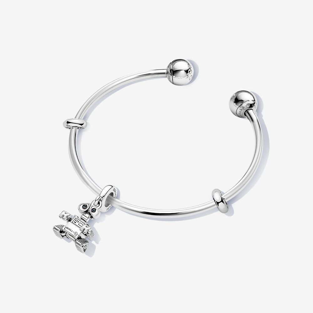 Pandora S925 Silver Open Shooting Star Bangle Pendant