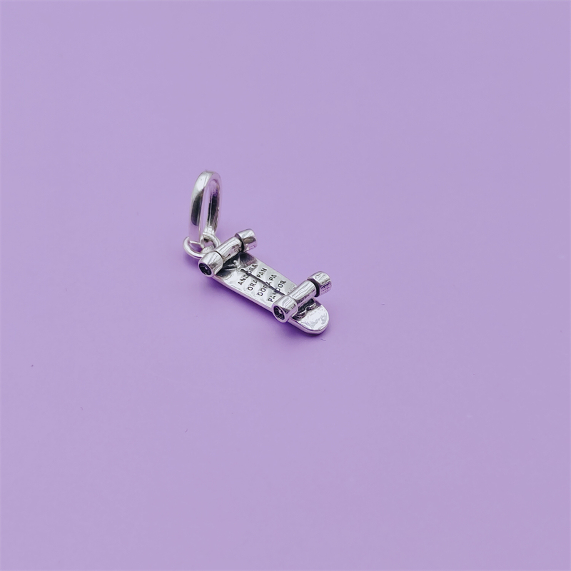 pandora pandora skateboard pendant charm s925 ale