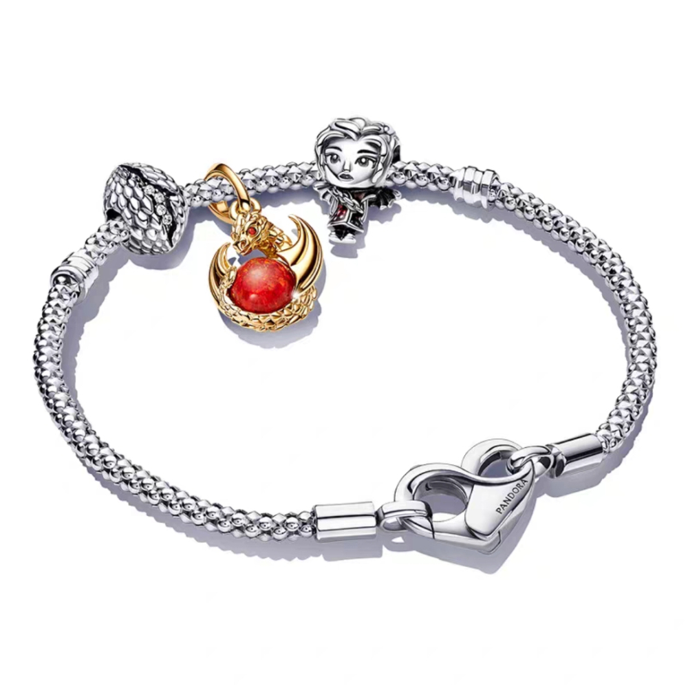 Pandora's Guardian Story Bracelet 925 Sterling Silver