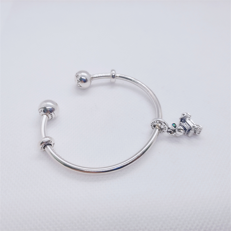 Pandora S925 Silver Open Shooting Star Bangle Pendant