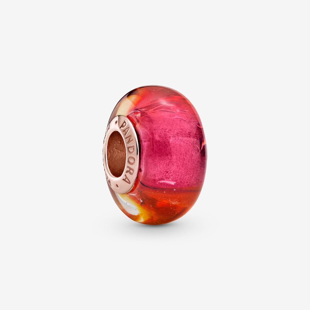 Murano PANDORA ROSE Charm