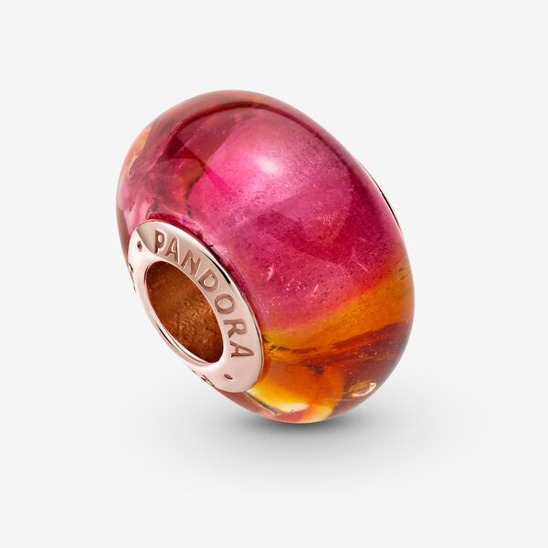Murano PANDORA ROSE Charm