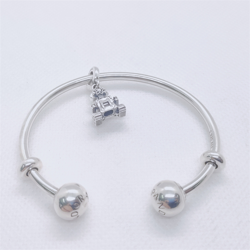 Pandora S925 Silver Open Shooting Star Bangle Pendant