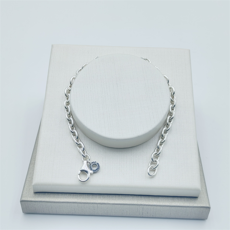 PANDORA 925 Ale Engravable Bar Link Bracelet