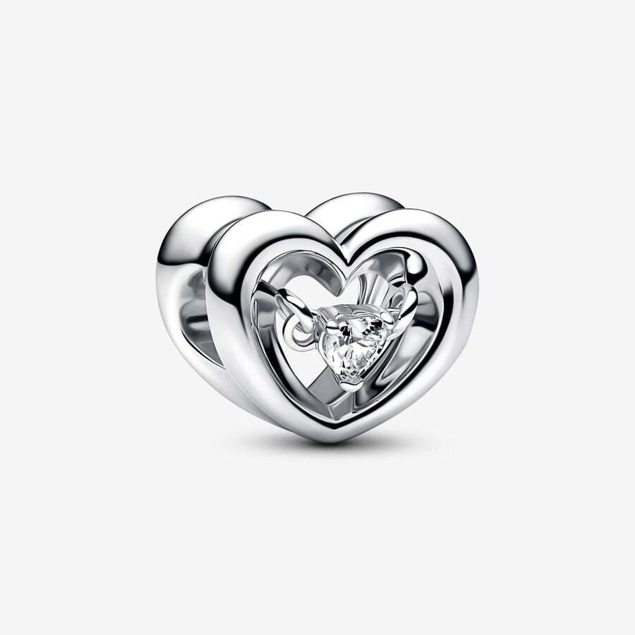Pandora Instant Little O White Flower Pendant Charm Necklace S925 60CM
