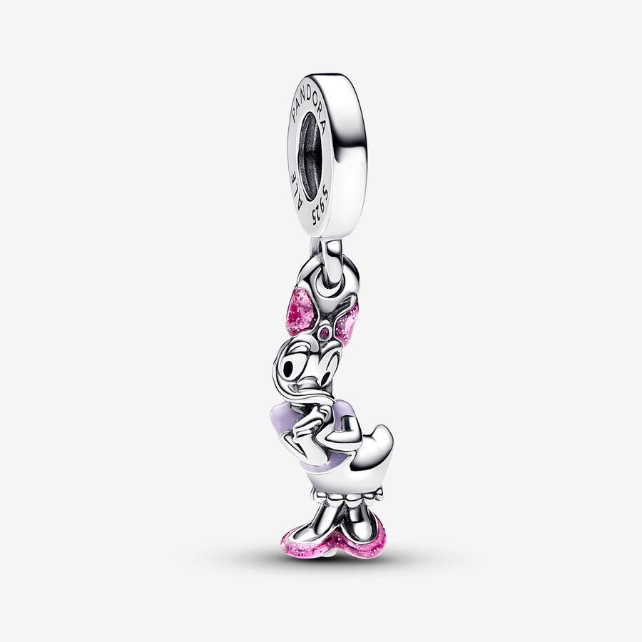 Pandora Donald Daisy Duck Dangle Charm Set