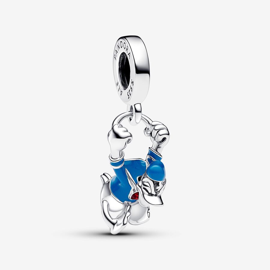 Pandora Donald Daisy Duck Dangle Charm Set