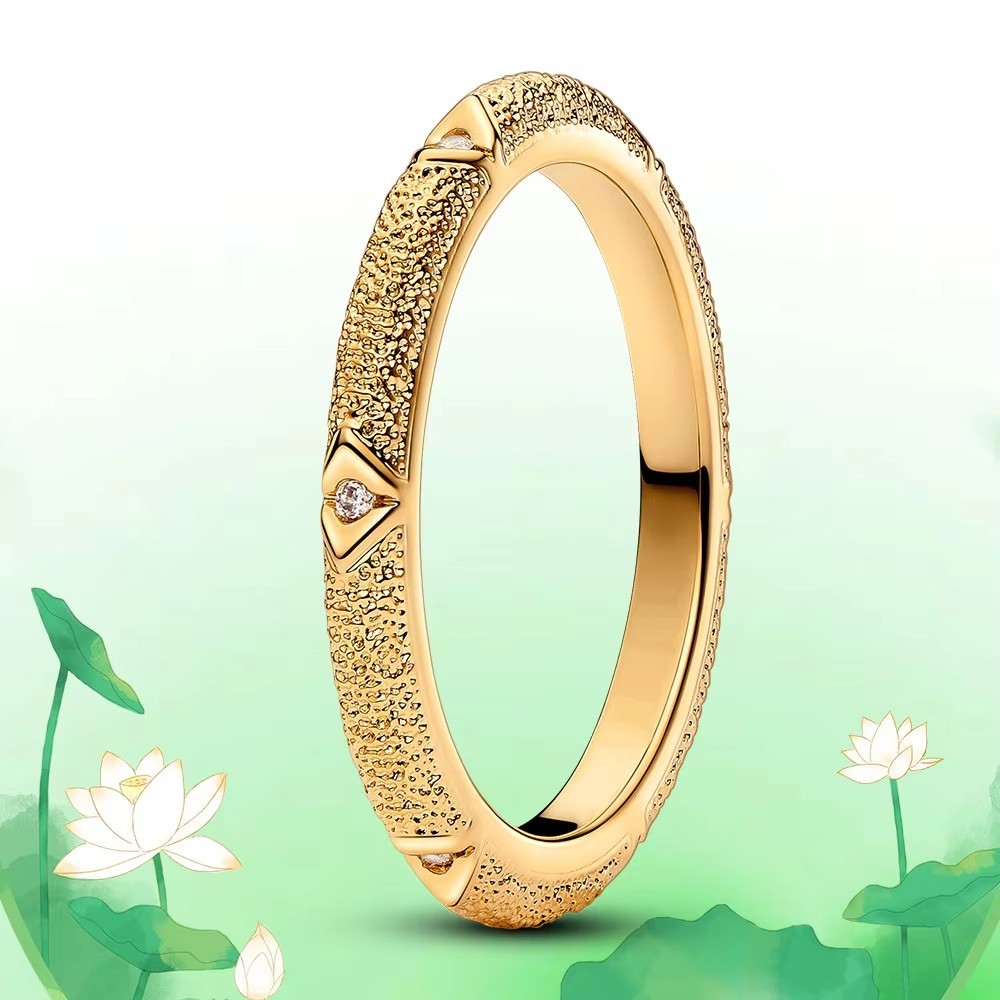 PANDORA Jewelry Ring for Women Structure & Stones