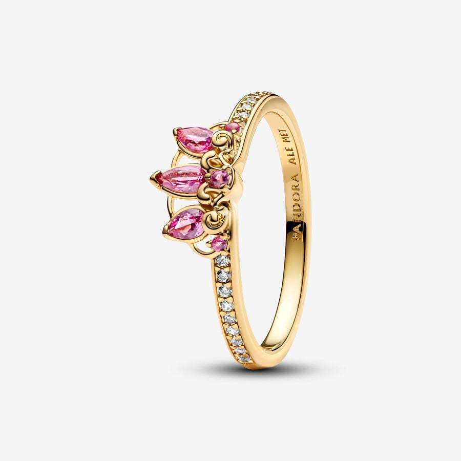 PANDORA  Princess Rapunzel Tiara Ring ALE