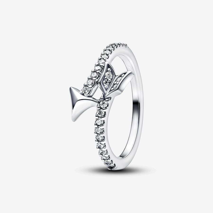 PANDORA Silver S925 ALE Sparkling Arrow Ring
