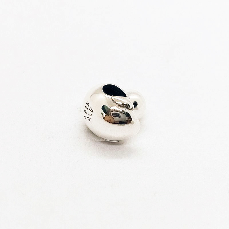Pandora Polished Rubber Duck Charm Sterling Silver