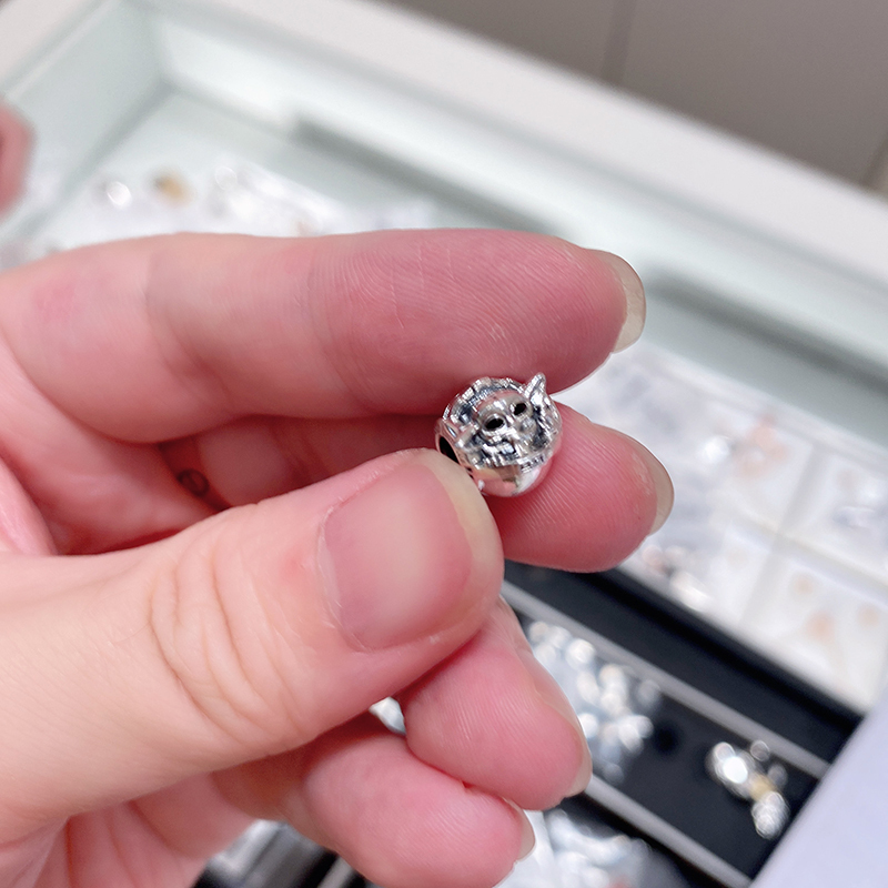 Pandora Sterling Silver Charm Grogu & Crib