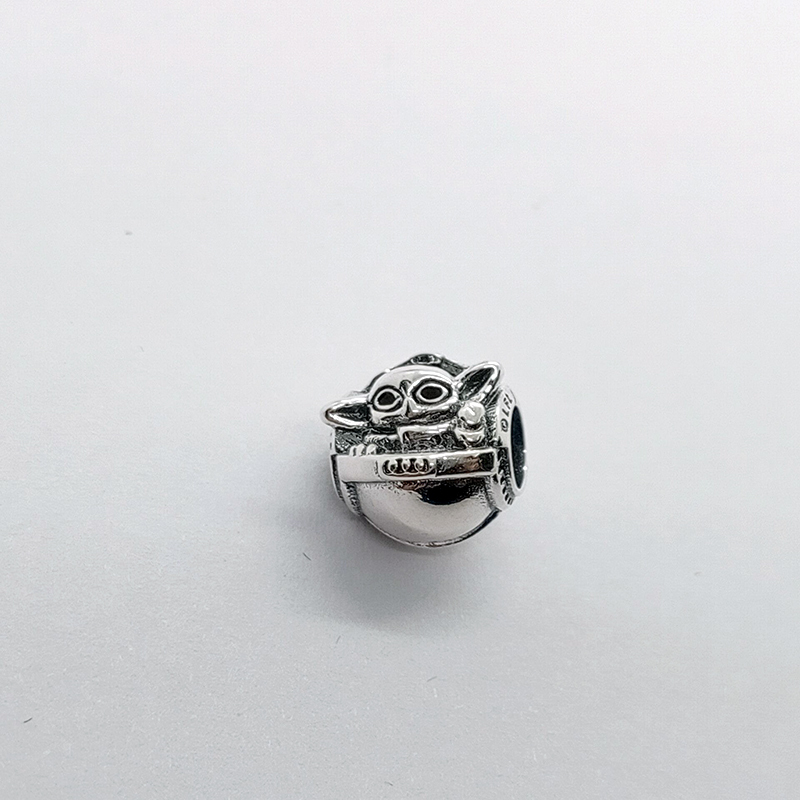 Pandora Sterling Silver Charm Grogu & Crib