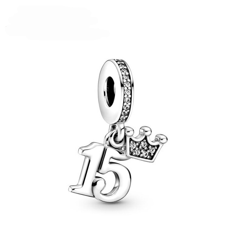 Pandora 15th Birthday Charm Sterling Silver