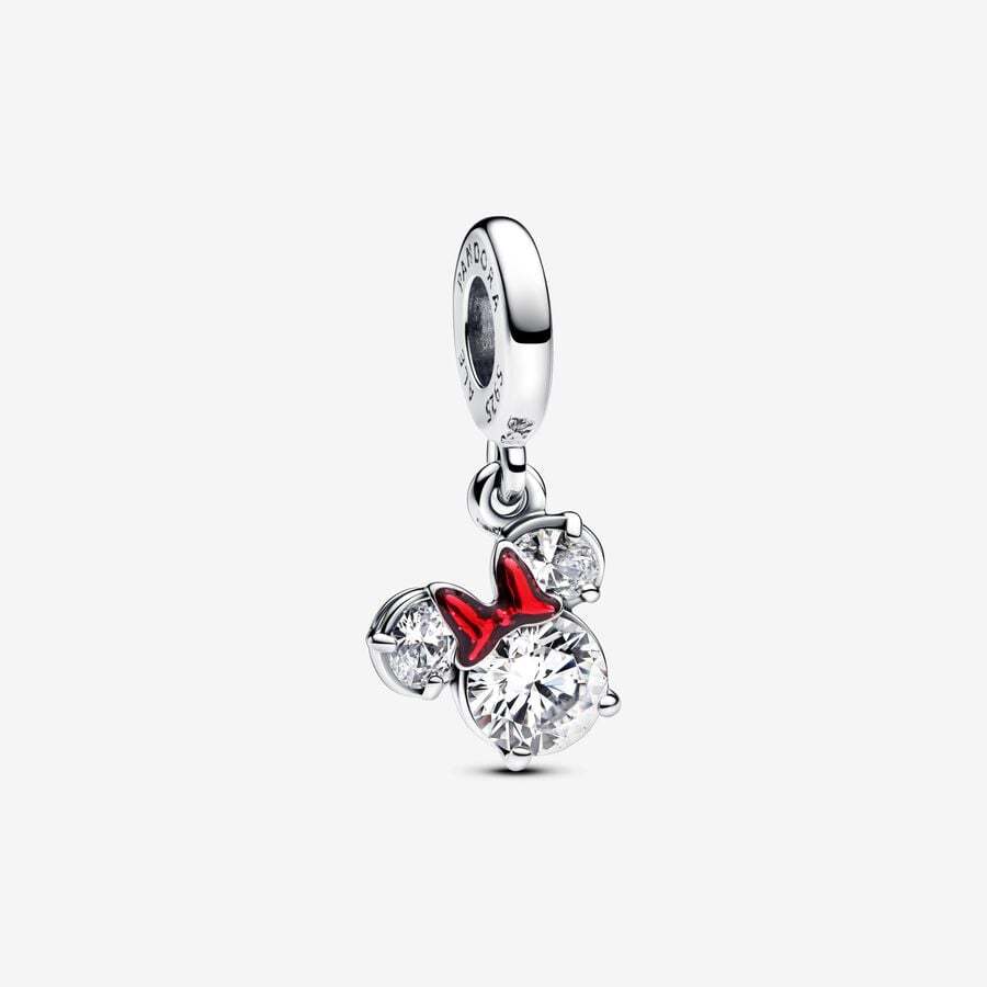NEW Pandora Sterling Silver Mickey Mouse Christmas Charm Trio
