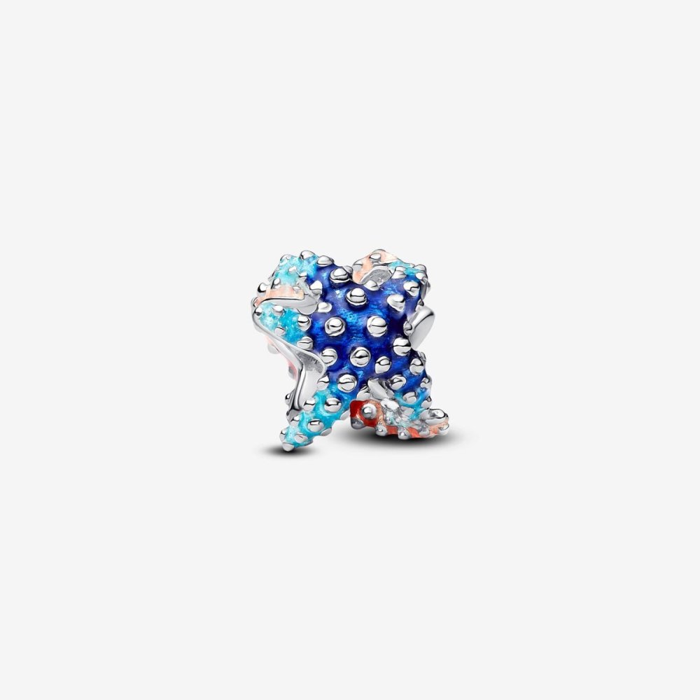 Pandora Silver S925 ALE Deep Blue Sea Animal Charm Trio