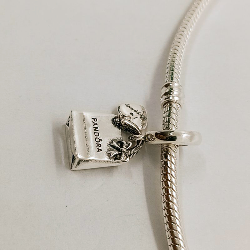 Pandora Shopping Bag Charm Sterling Silver