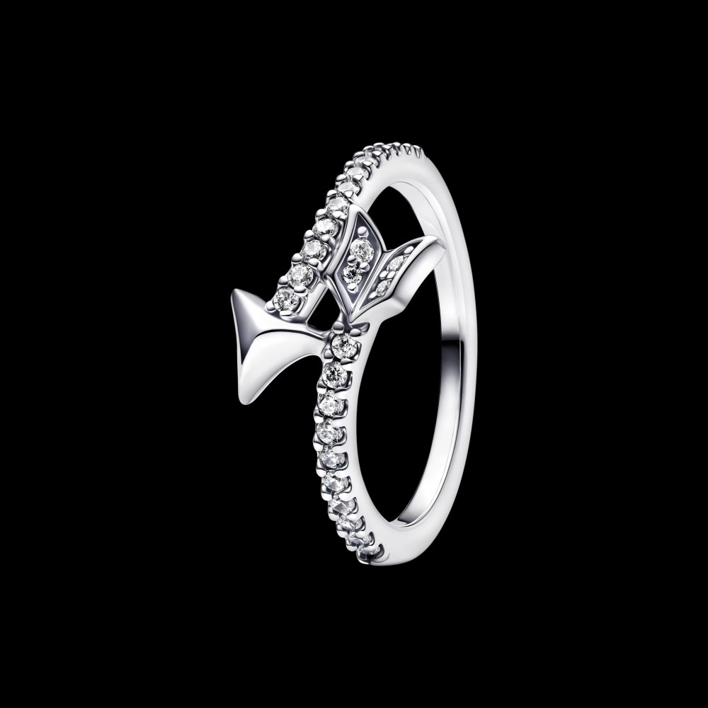 PANDORA Silver S925 ALE Sparkling Arrow Ring