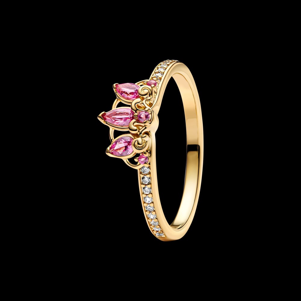 PANDORA  Princess Rapunzel Tiara Ring ALE