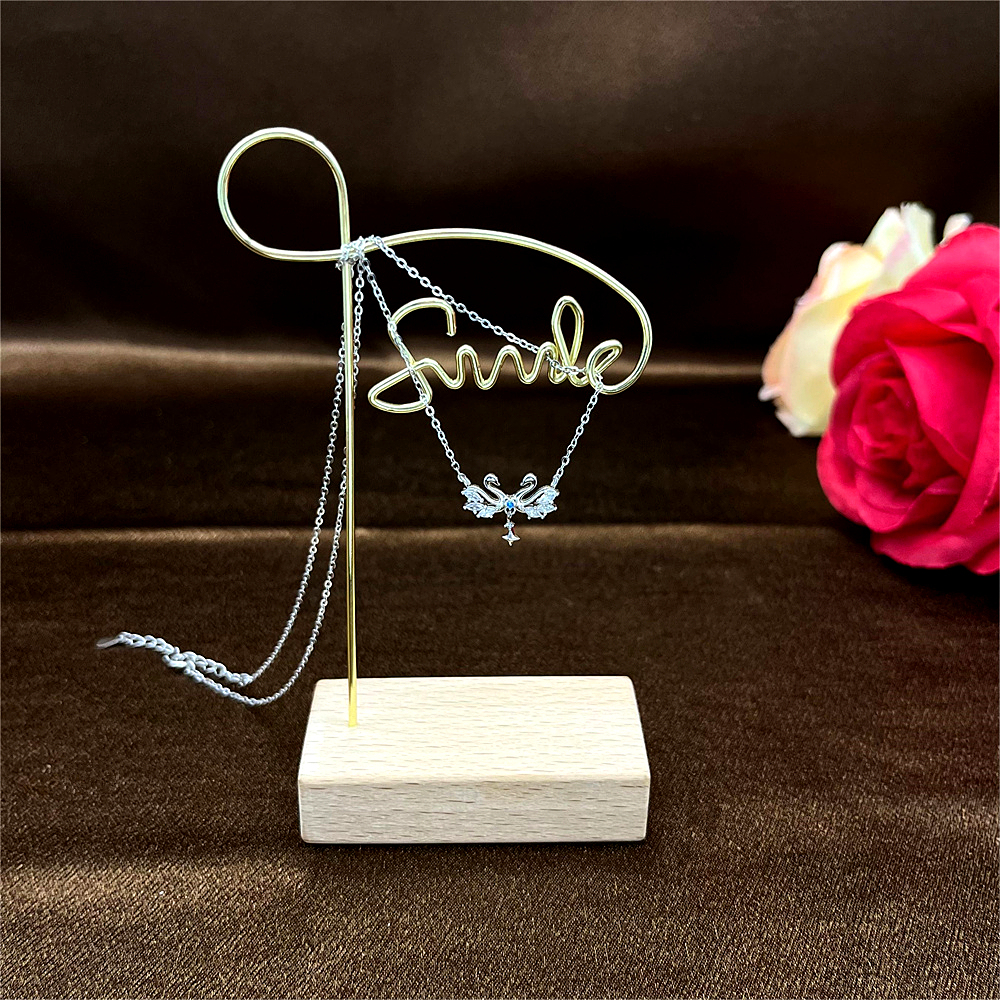 S925 Sterling Silver Knight and Swan Couple Necklace for Women