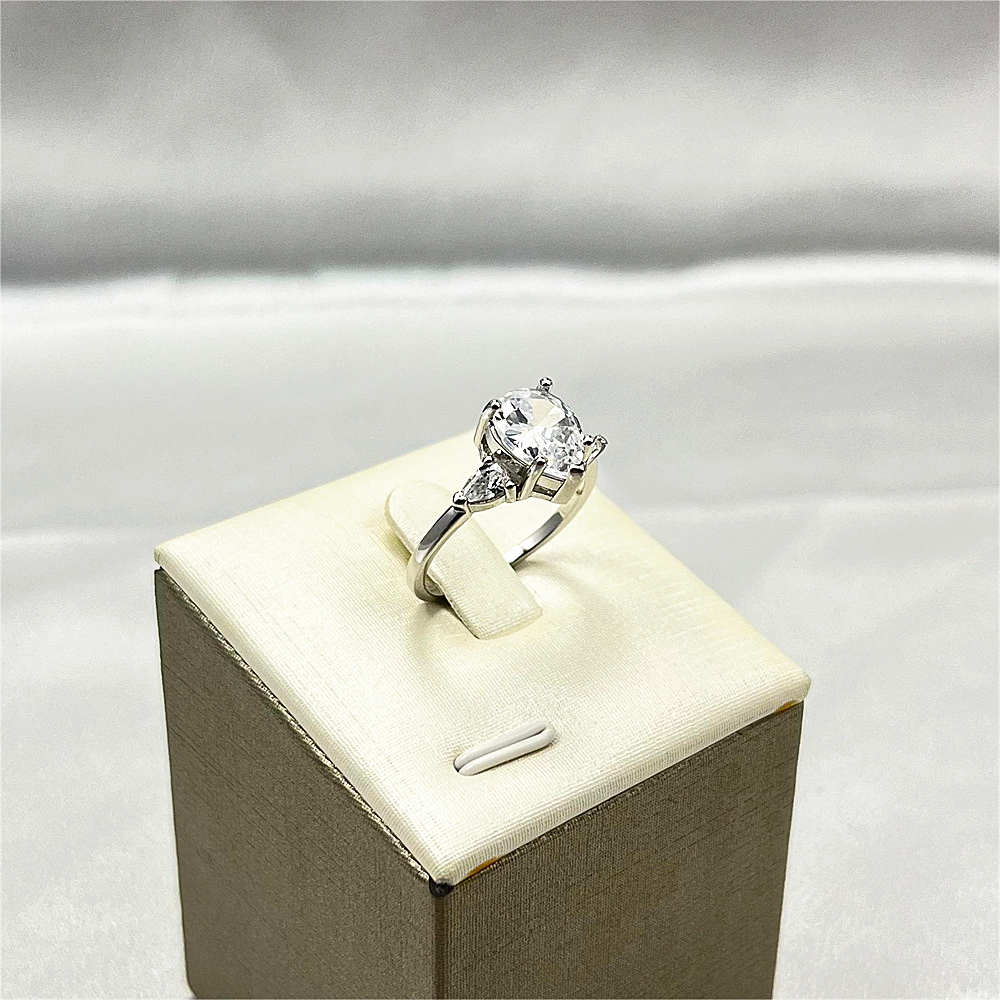 S925 Sterling Silver Teardrop Ring, Gift for her