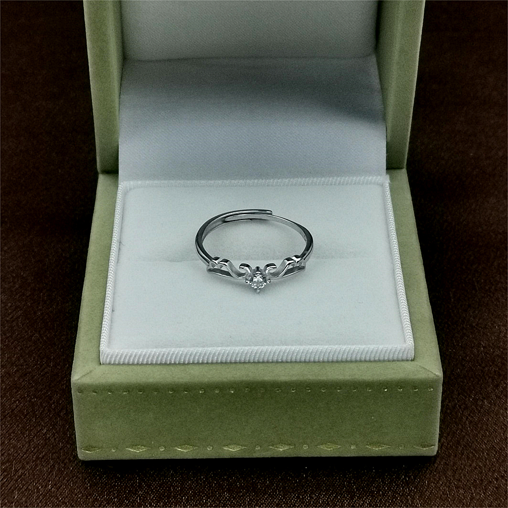 S925 Sterling Silver Open Ring - Couple's Ring for Women
