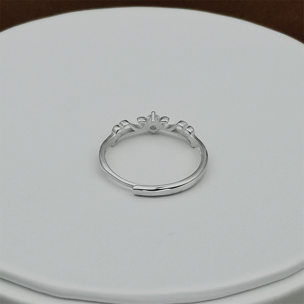 S925 Sterling Silver Open Ring - Couple's Ring for Women